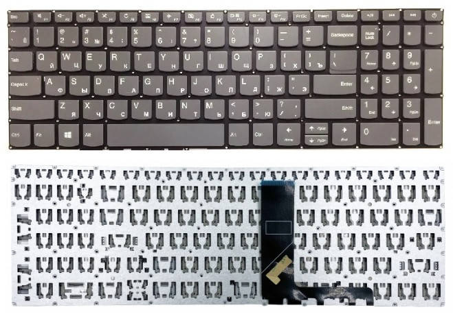 

Клавиатура LENOVO IdeaPad 320-15ISK 80xh, Черный
