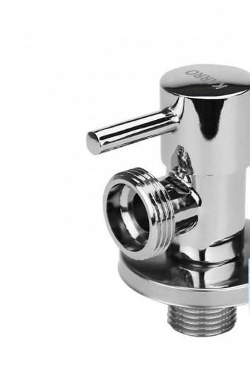 

Кран приборный угловой 1/2*3/4 с керамическим картриджем KARRO KR13003-3110