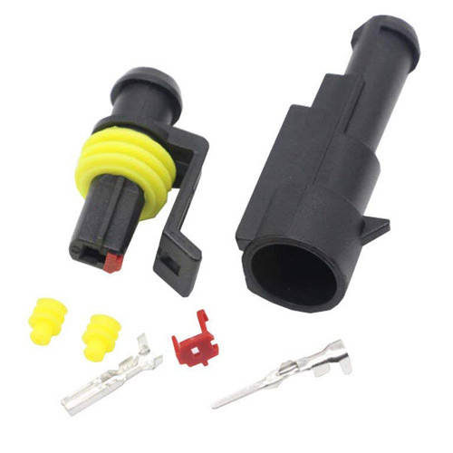 

Разъем автомобильный электрический герметичный DJ7011-1.5 комплект 1pin