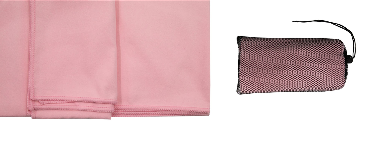 

Полотенце из микрофибры Tramp 65 х 135 см TRA-162-light pink светло розовый