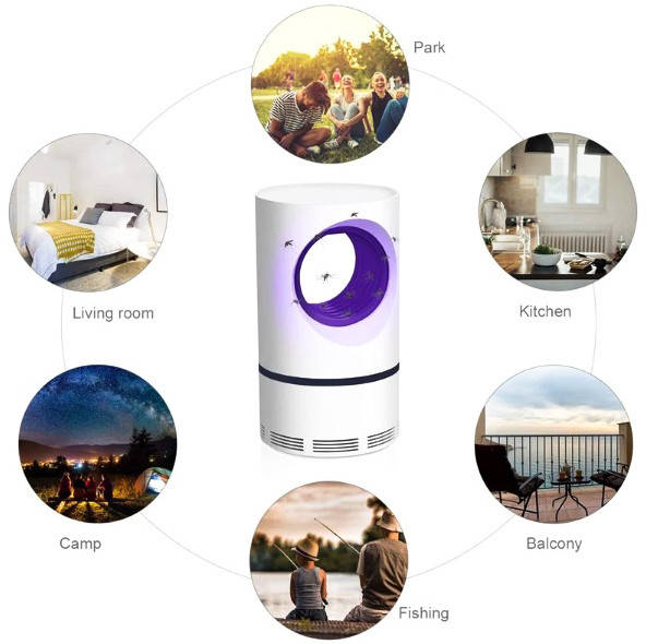 

USB лампа ловушка для насекомых комаров мурашек электрический уничтожитель отпугиватель Mosquito Killer Lamp