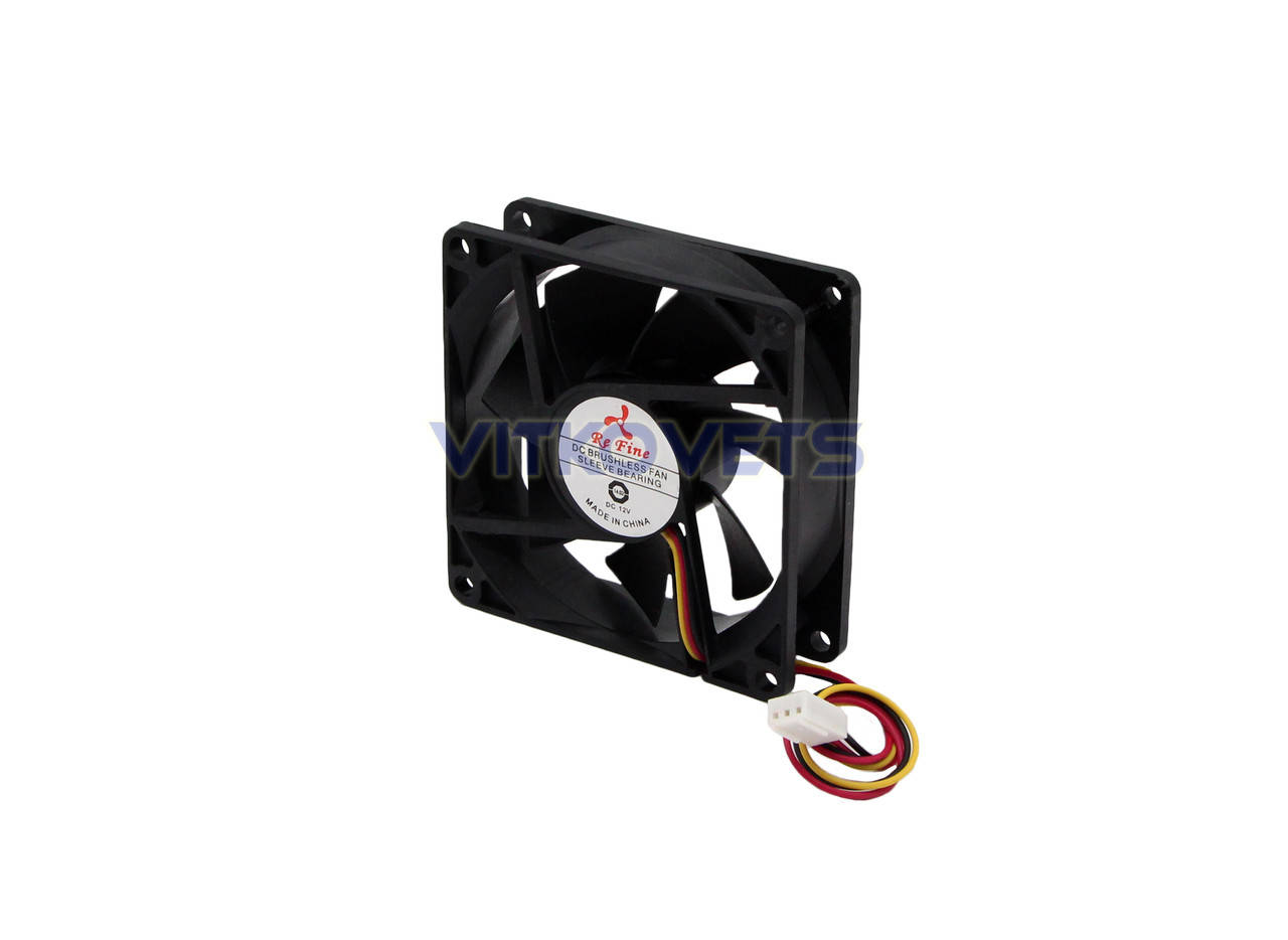 

Вентилятор (кулер) Re Fine 80х80, 12V, 0.18A (3 pin)
