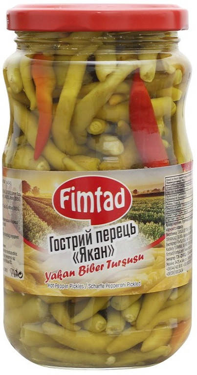 

Перец острый консервированный Fimtad Yakan 340 г