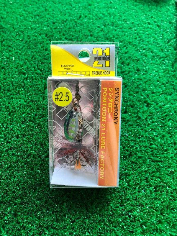 

Блесна вертушка Pontoon 21 SYNCHRONY #2,5 цвет-1 (6.8g) Цвет 10