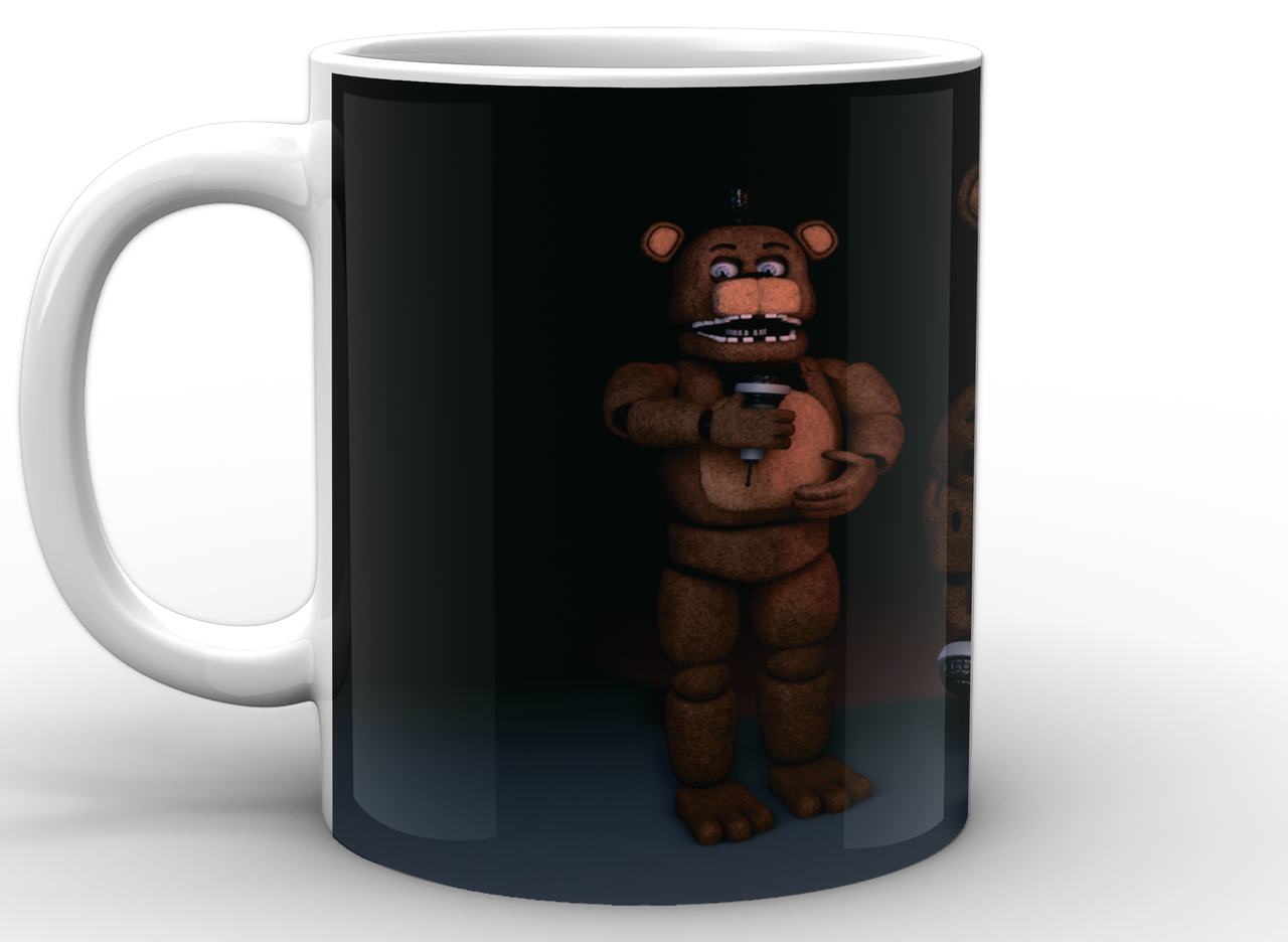 

Кружка Five Nights At Freddys Пять ночей с Фредди мишки FN.02.012, Белый