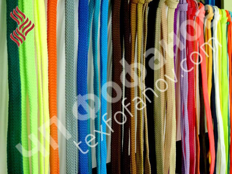 

Шнурки плоские 8 мм цветные 170 см, от 50 пар