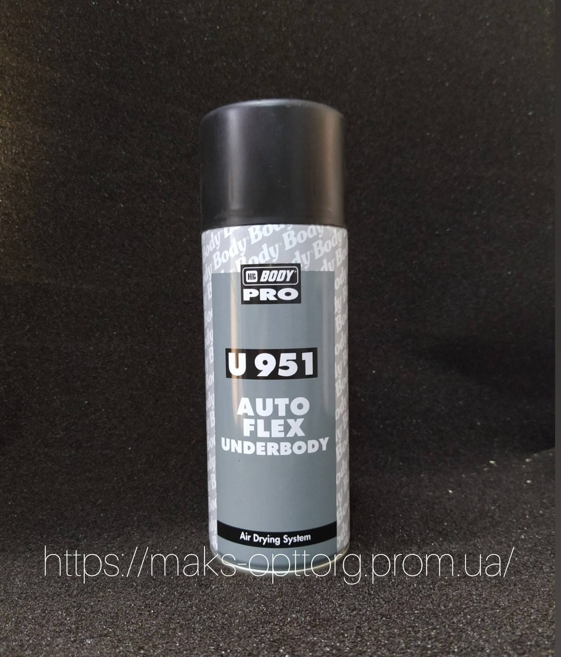 

Body 951 Autoflex Антигравий (гравитекс) аэрозоль, 400 мл черный