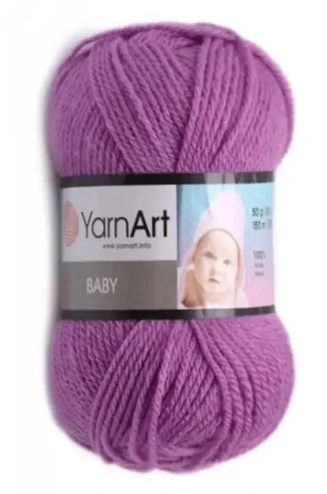 

Пряжа Демисезоная акриловая БебиYarnArt Baby Ярнарт 100% акрил, Турция