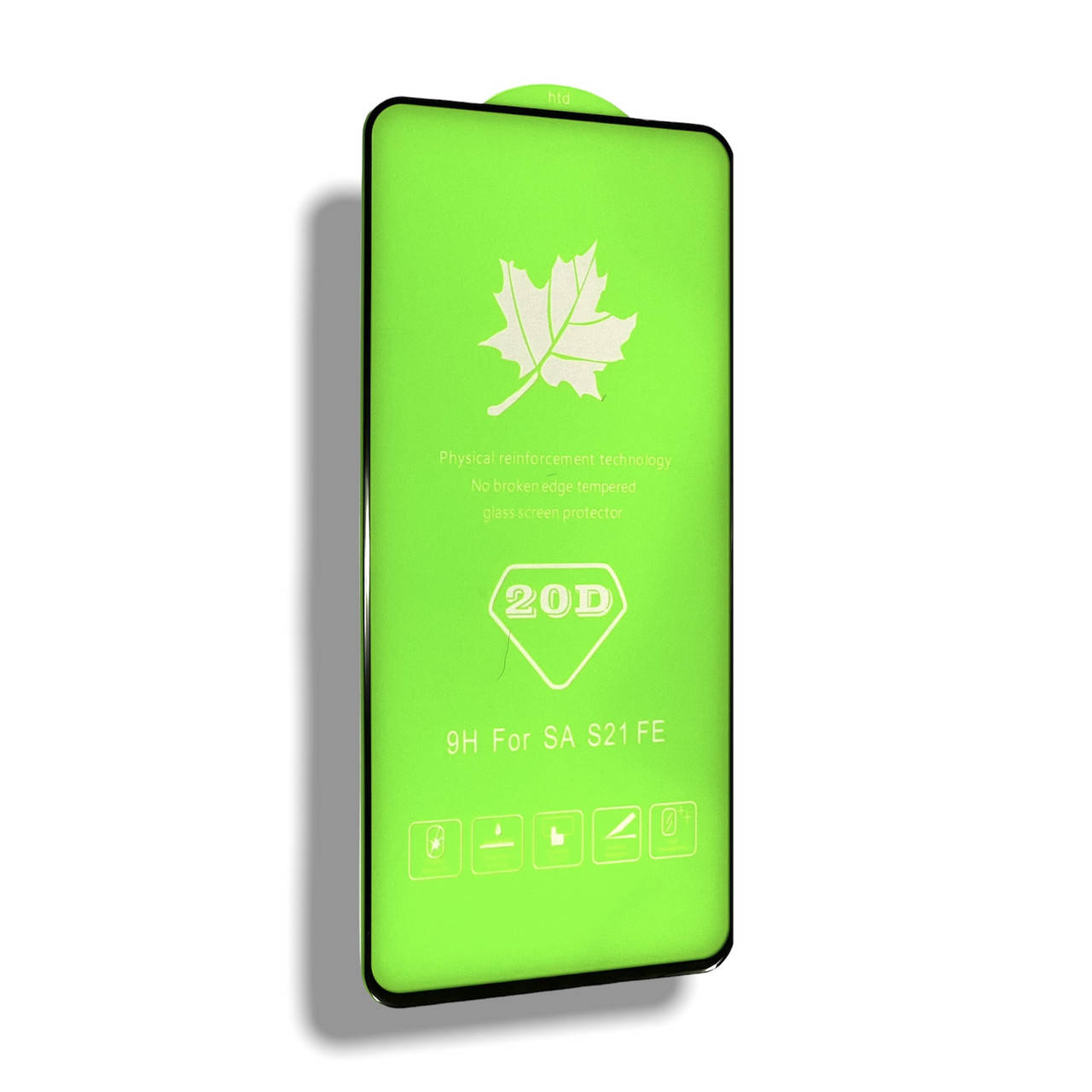 

Защитное стекло DK Full Glue 20D для Samsung Galaxy S21 FE 5G (G990) (black), Черный