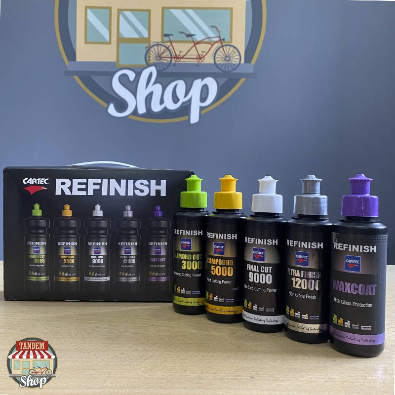 

Набор для полирования Cartec Refinish Promo Pack, 5 шт x 150 мл Комплект