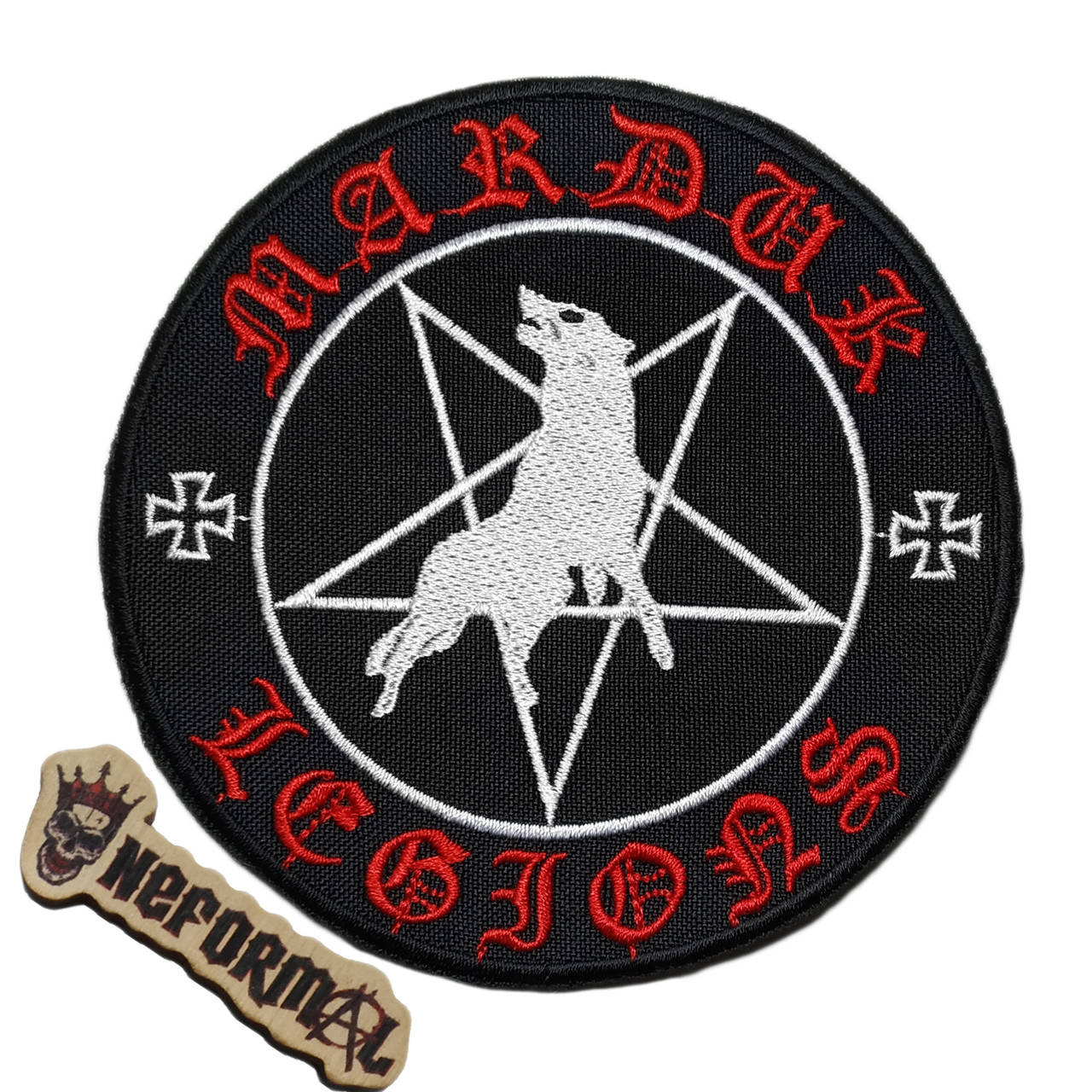 

Нашивка Marduk - Legions 11 см., Черный