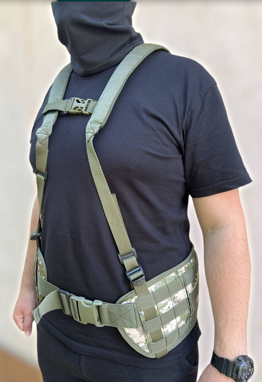 

Рпс Ременно-плечевая система разгрузка