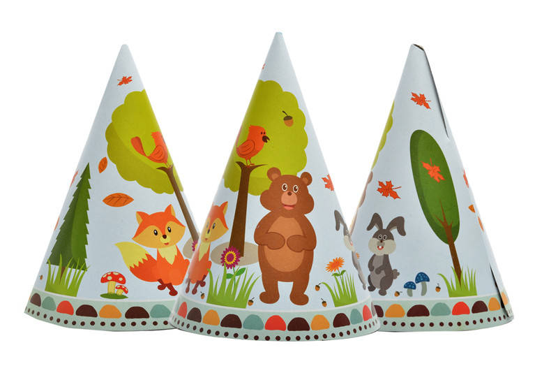 

Колпачок Лесные звери 15см 20шт/уп