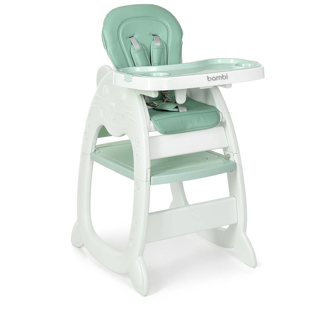 

Стульчик для кормления трансформер BAMBI M 3612, green