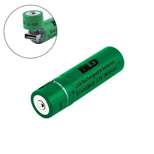 

Аккумулятор 18650, BLD USB, 3800mAh, 3.7V
