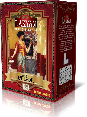 

Черный крупнолистовой цейлонский чай Lakyan Pekoe (Пекое) 200г