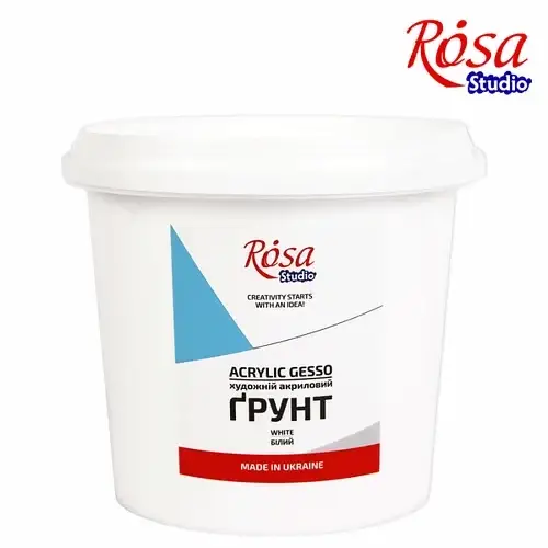 

Грунт акриловый художественный 1000мл (1200г) ROSA Studio