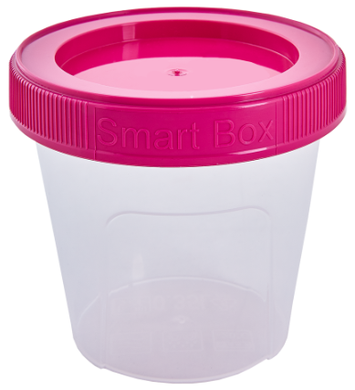 

Контейнер "Smart Box", круглый 0,35л с закручивающейся крышкой