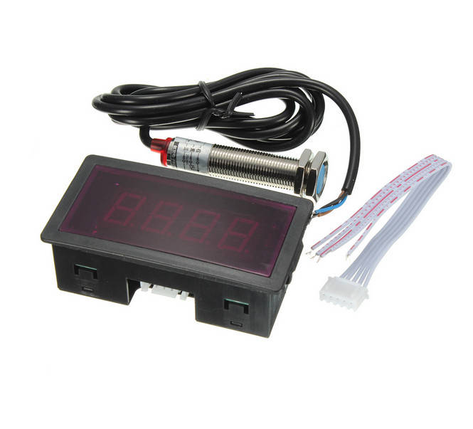 

Электронный тахометр цифровой бесконтактный с датчиком приближения NPN