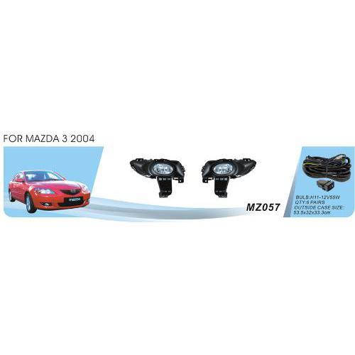 

Фары доп.модель Mazda 3 2004-07/MZ-057/H11-12V55W/эл.проводка (MZ-057)