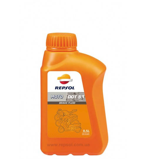 

Тормозная жидкость Repsol MOTO DOT 5.1 BRAKE FLUID, 0,5л (RP713B56)