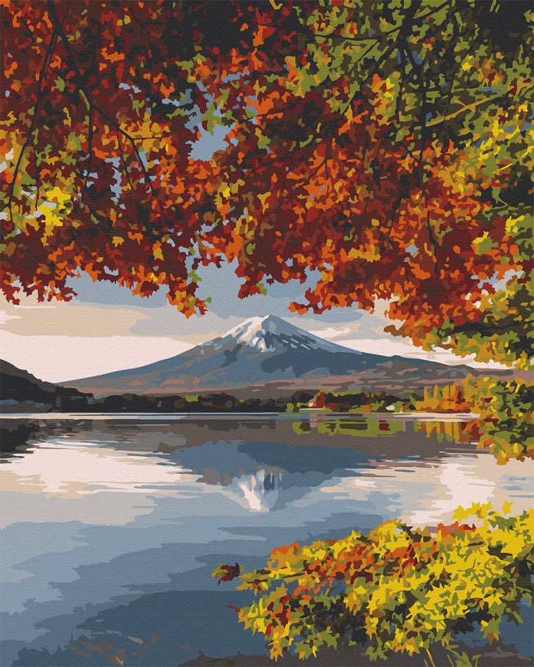

Картина по номерам. Art Craft Фудзияма осенью 40х50 см 10574-AC