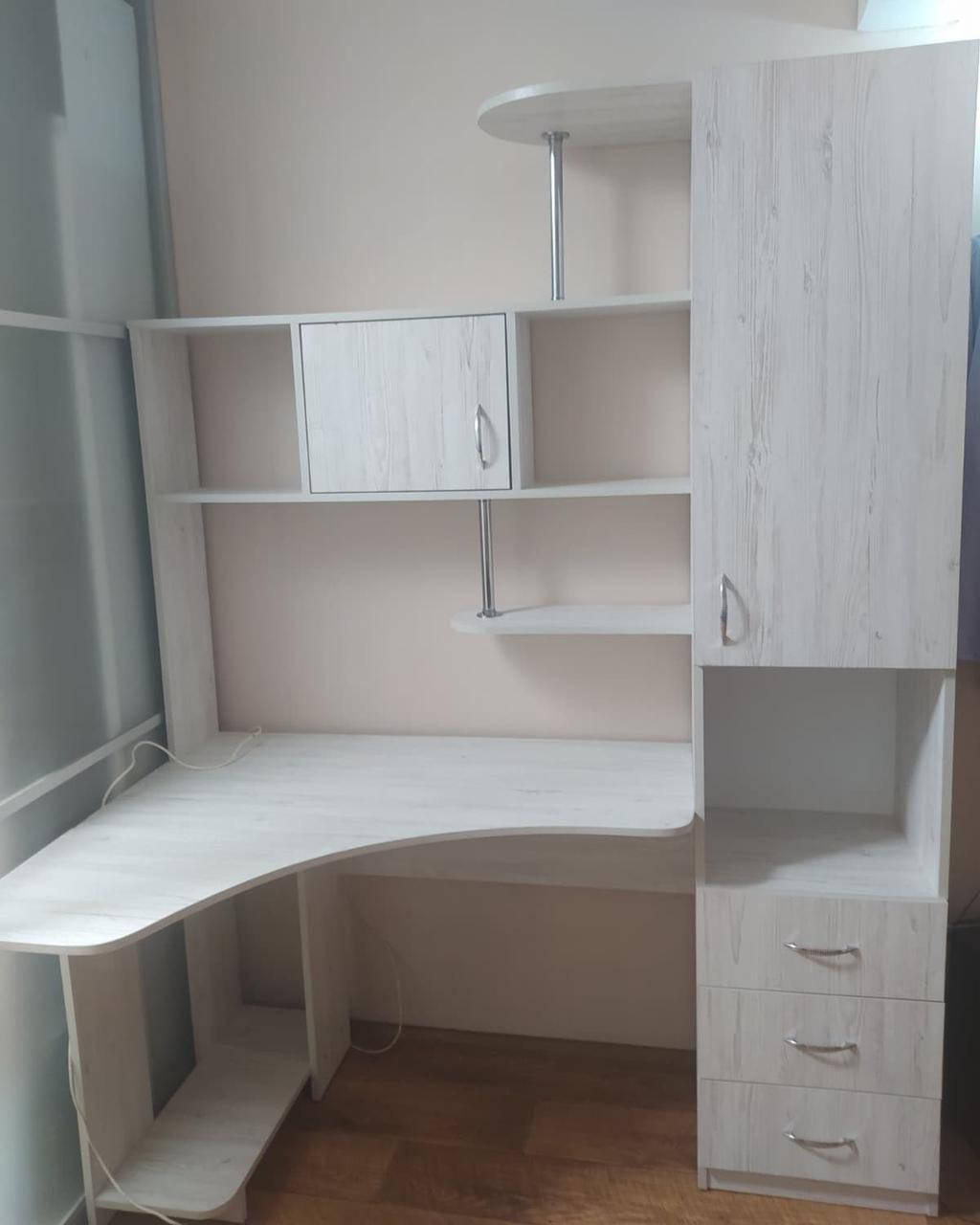 

Стол компьютерный угловой Оскар 3Д Аляска