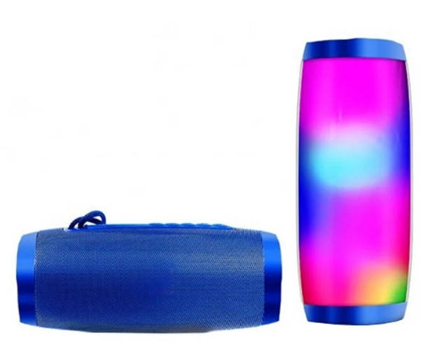

Портативная беспроводная колонка TG-157 bluetooth с подсветкой Blue