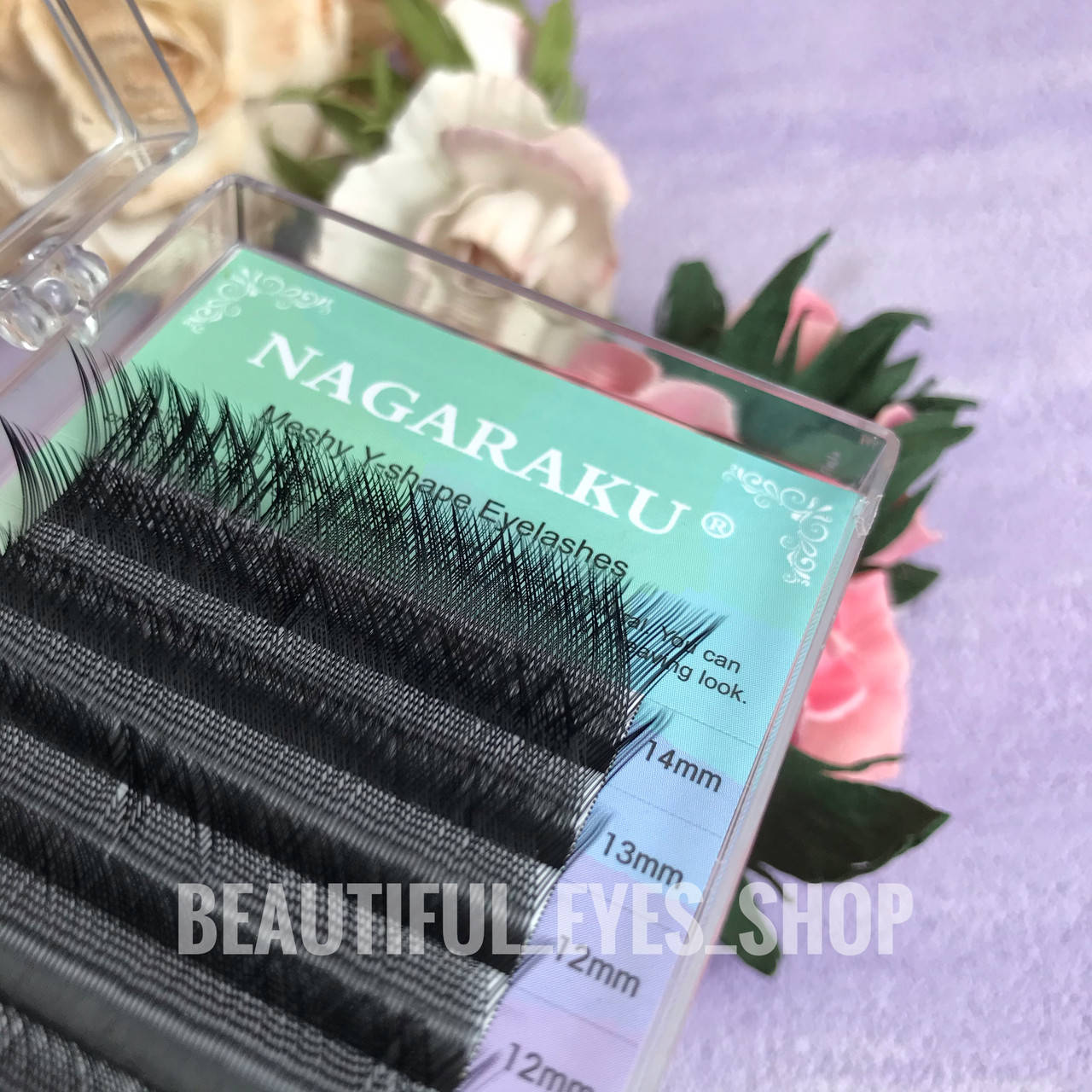 

Вії Nagaraku мікс 8-12 мм Y-C
