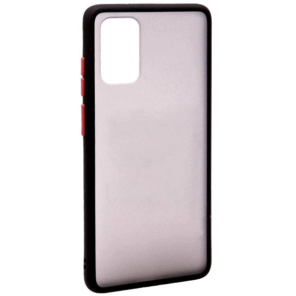 

Противоударный матовый чехол для Samsung Galaxy S20 Plus Черный