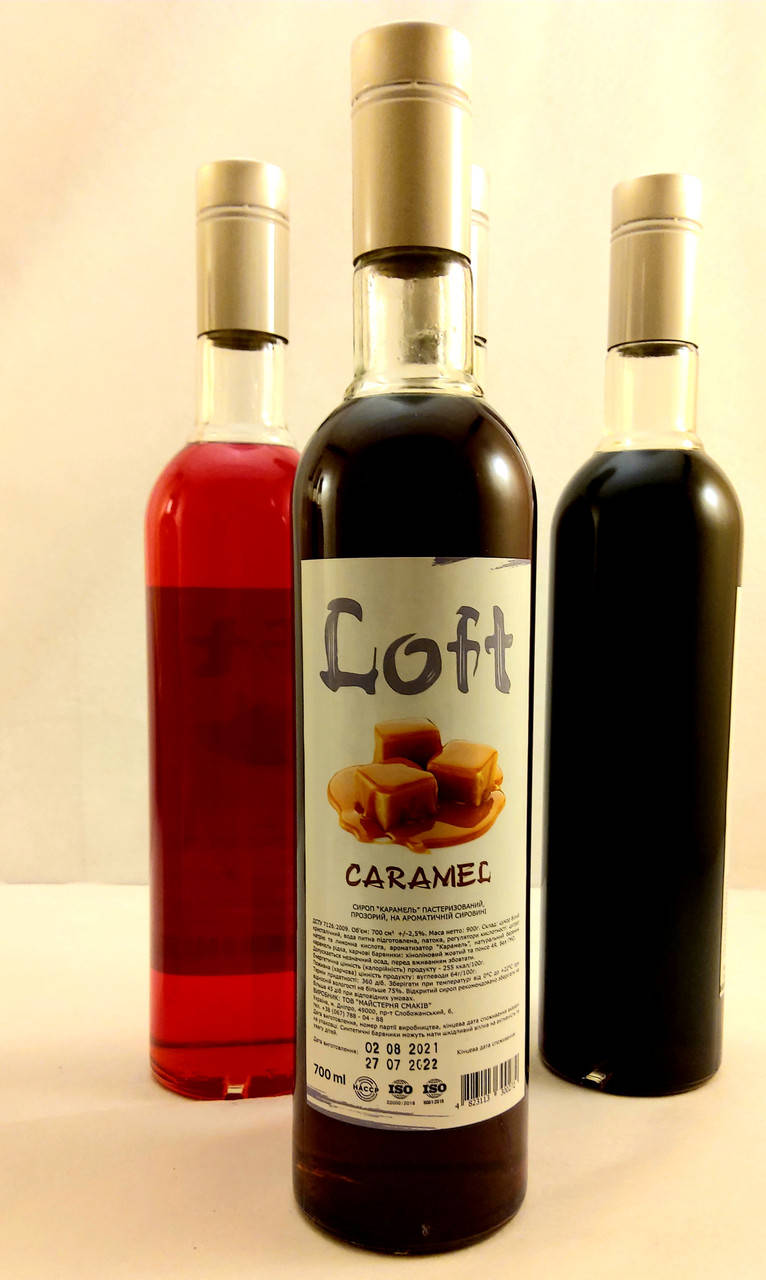 

Сироп ТМ Loft Карамель Caramel 700 мл стеклянная бутылка
