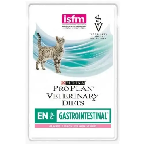 

Влажный корм Purina Veterinary Diets Feline PPVD для кошек, при нарушении пищеварения, с лососем, 85 г