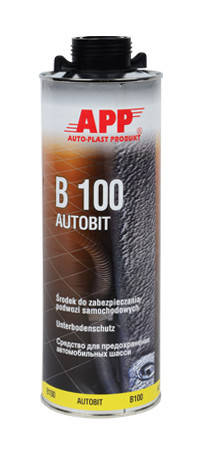 

Антикоррозийная битумная мастика APP B100 Autobit 1л, Черный