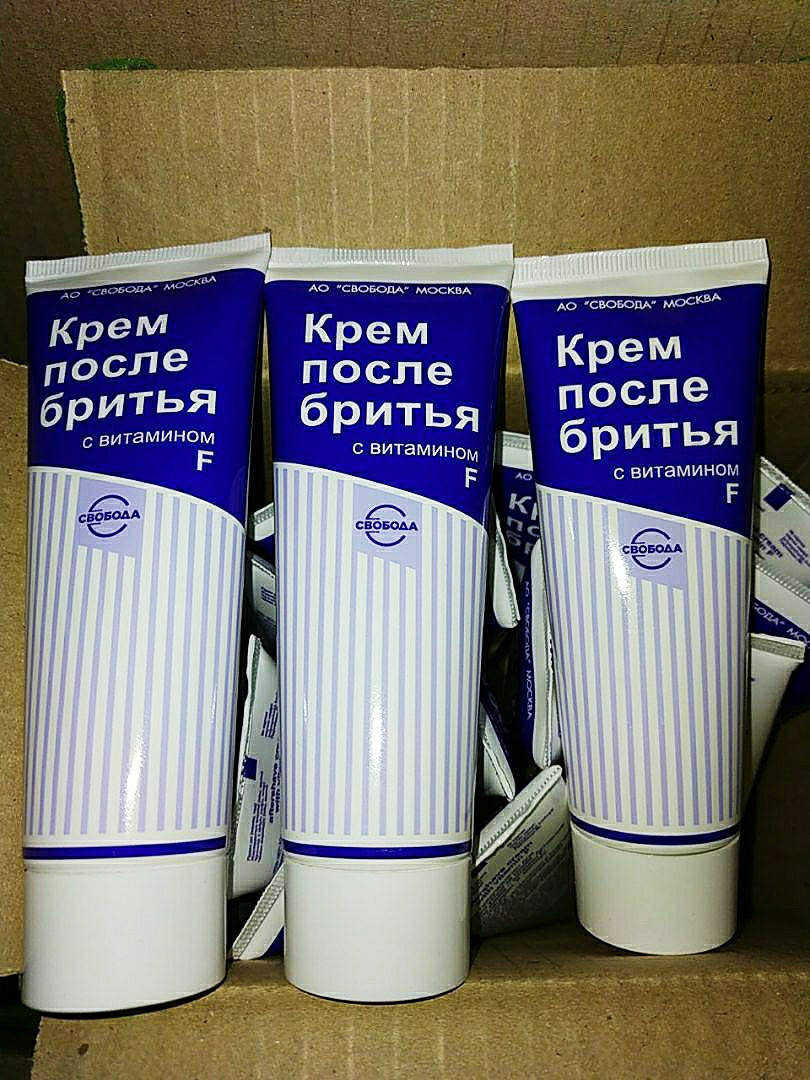 

Крем после бритья с витамином F от фабрики Свобода