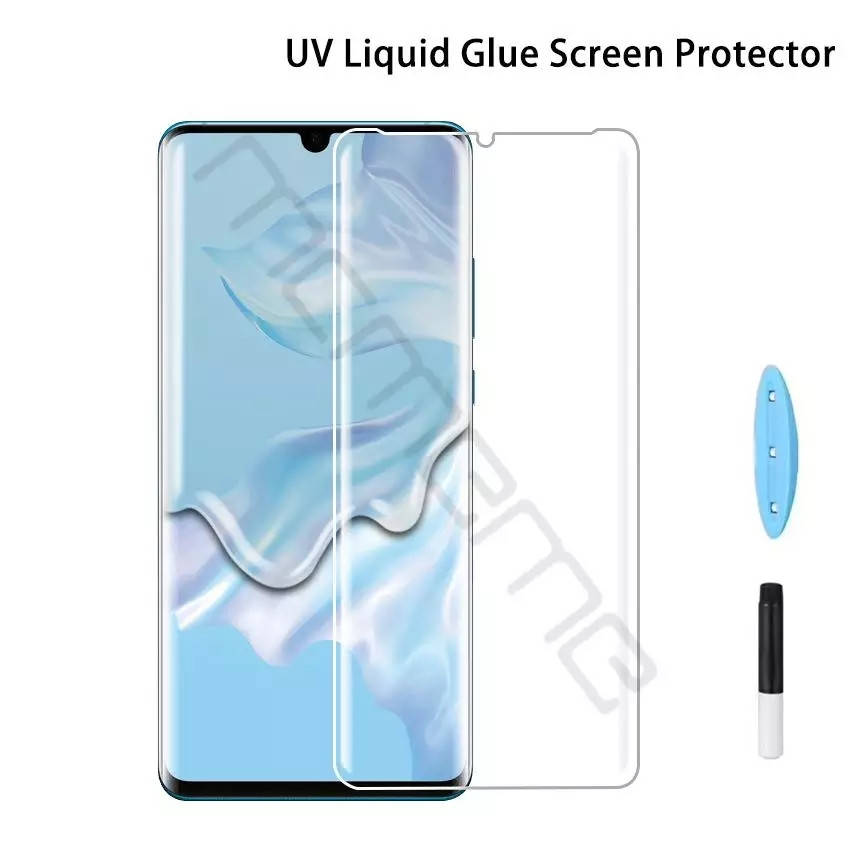 

Стекло 5D UV ( ультрафиолет ) для Huawei P30 Pro / huawei p30 pro, Белый