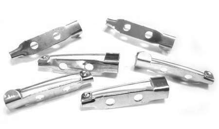 

Основа для броши, Серебристый