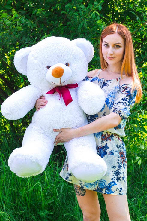 

Мишка плюшевый Томми 1 метр 100см медведь мягкий