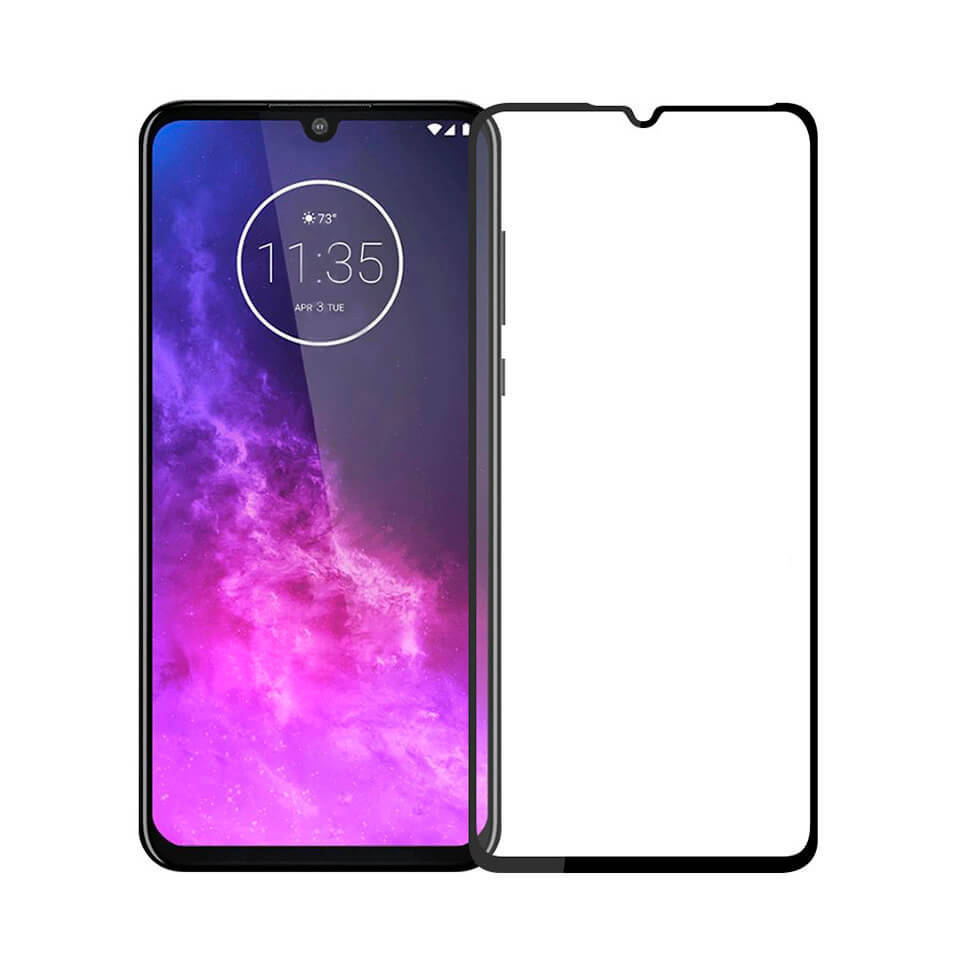 

Защитное Full Glue стекло Pinwuyo для Motorola One Zoom Black, Черный