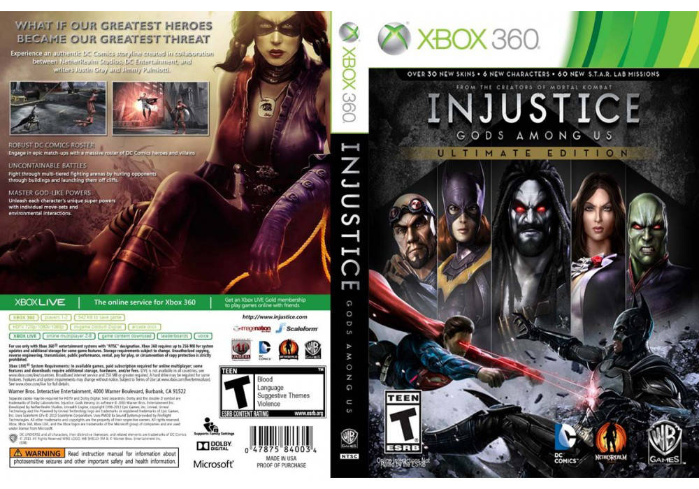 

Injustice: Gods Among Us - Ultimate Edition (русский текст)