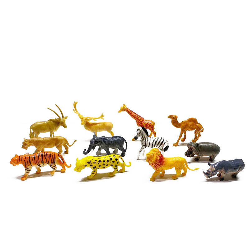 

Фигурки животных Metr+ 2066B 12 шт в наборе, Time Toys