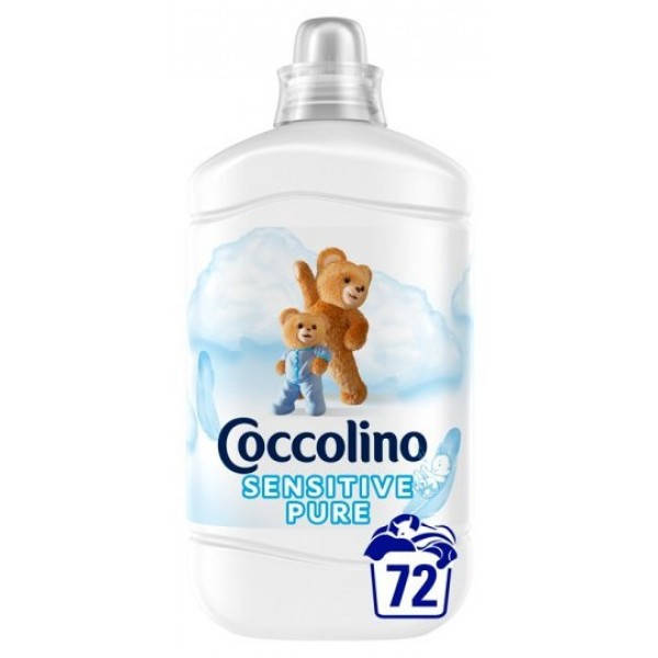 

Ополаскиватель для белья coccolino sensitive (72 стирки), 1.8 л
