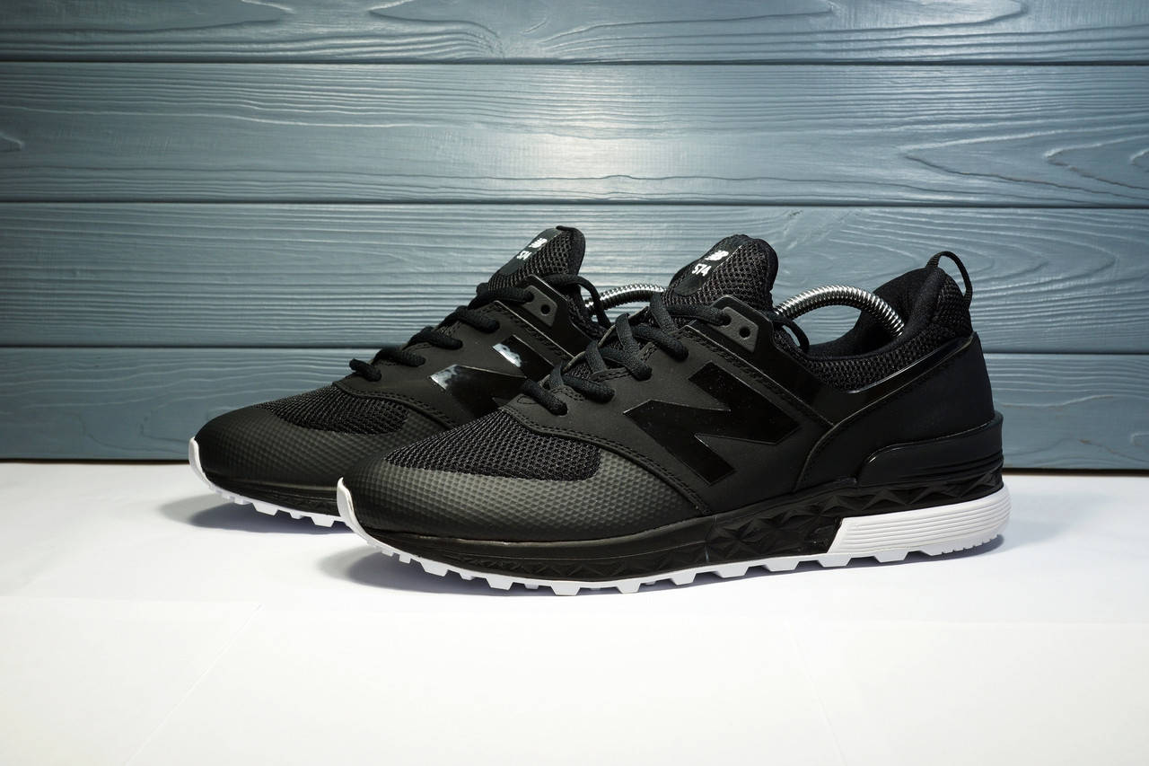 

Мужские кроссовки New Balance 574 Revlite черные 44 27.5 см, Черный