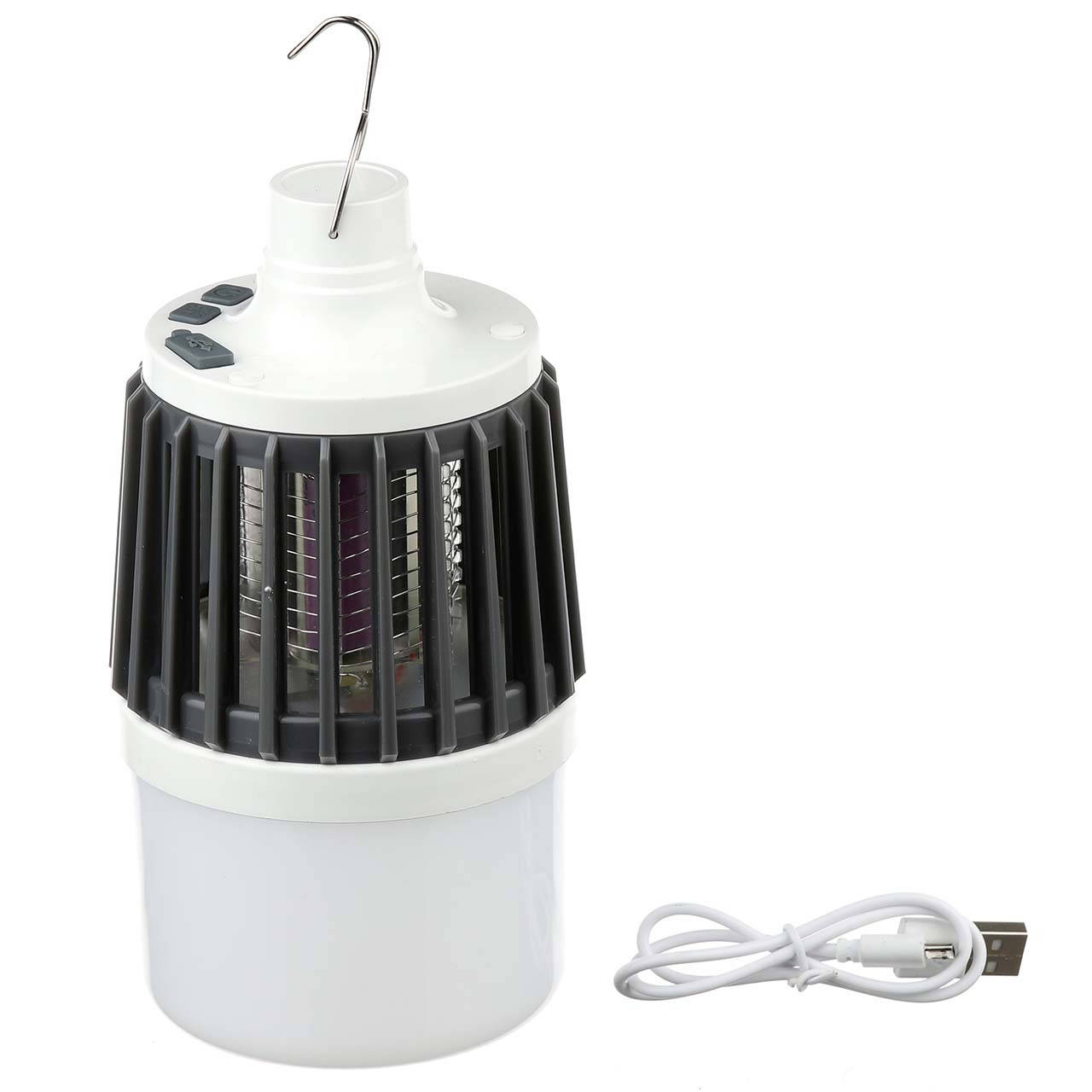 

Лампа ловушка для комаров уничтожитель насекомых Mosquito Killer 858 NF Серый