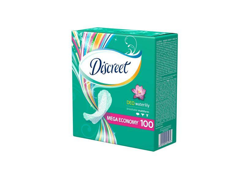 

DISCREET Ежедневные гигиенические прокладки 100шт