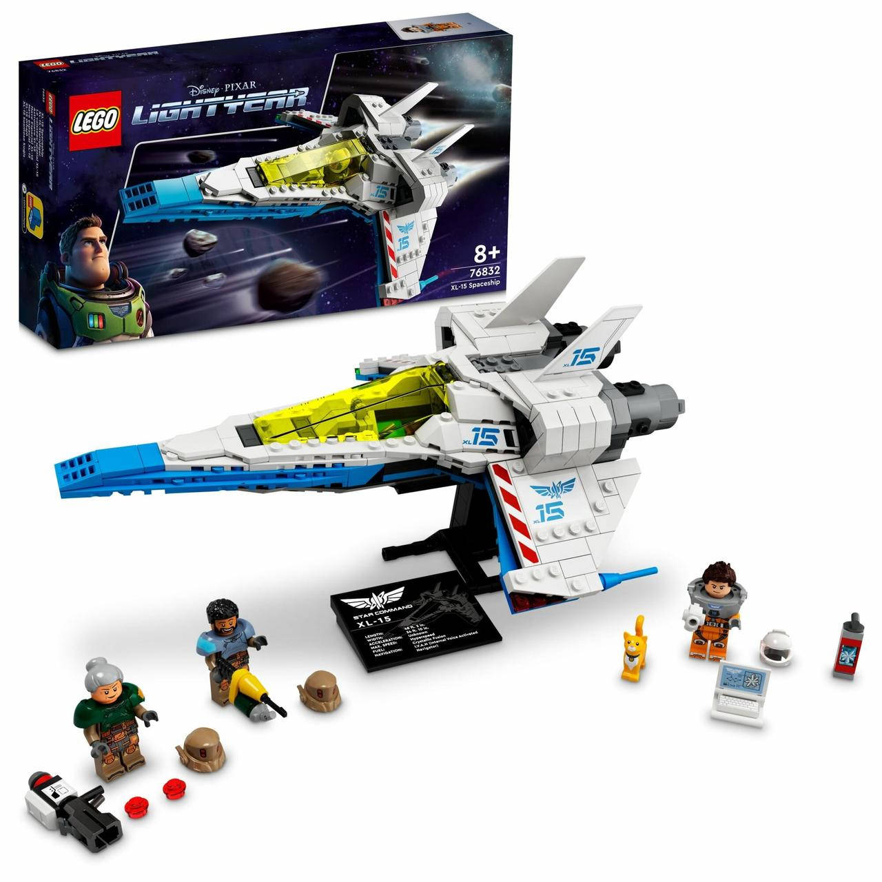 

Конструктор LEGO Disney і Pixar Космічний корабель Базз Лайтер XL-15 76832