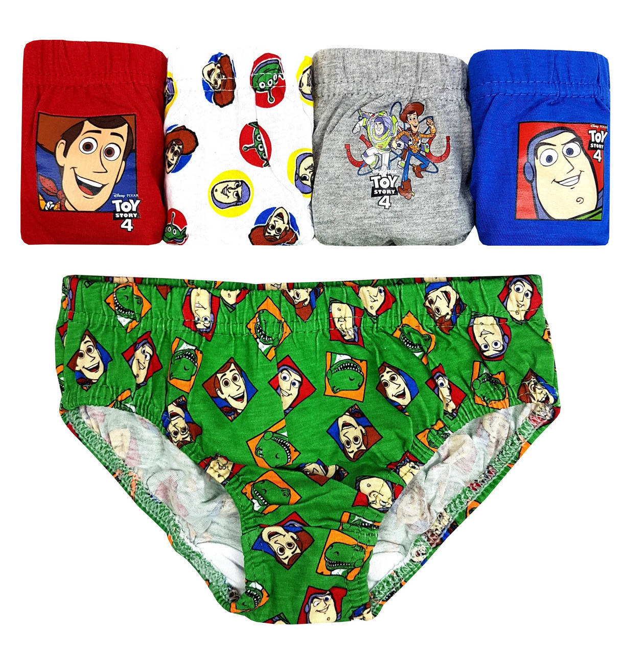 

Детские трусы История игрушек, Toy Story на мальчика 5 - 6 лет, р. 116, Primark / Disney, Разные цвета