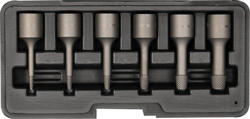 

Экстракторы для болтов под трещотку 3/8'' YATO YT-0623