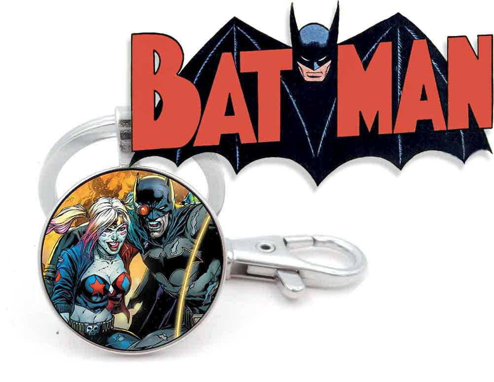 

Брелок Харли Квинн и Бэтмена Batman DC комиксы