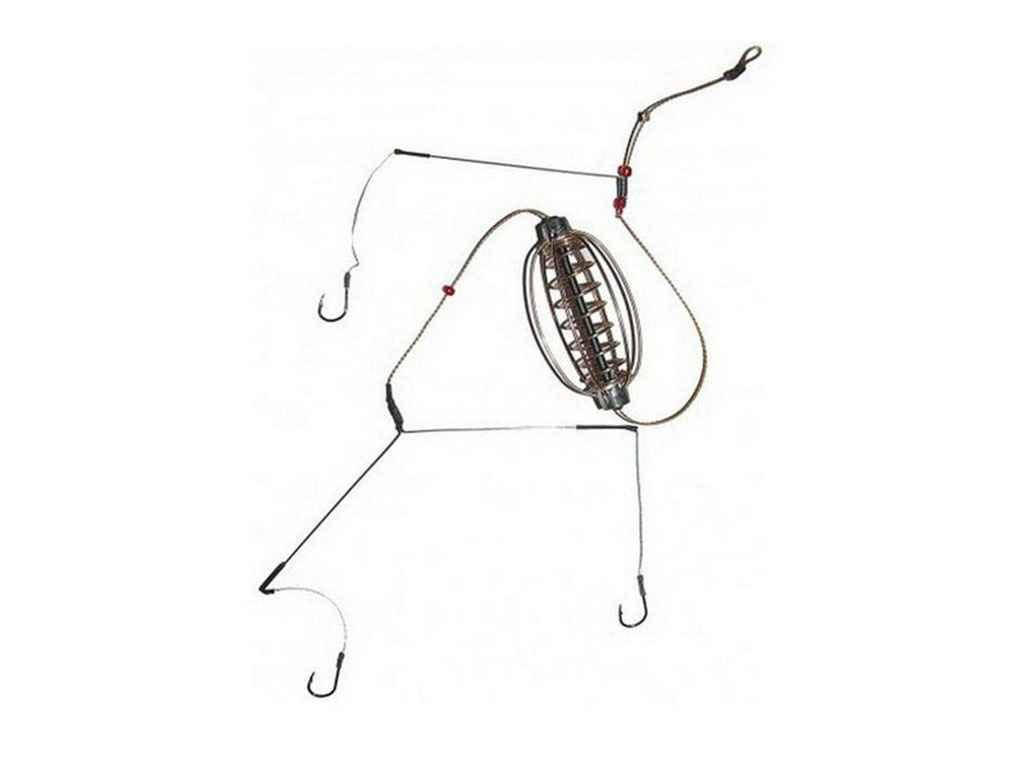 

Годівниця Арбуз 20г. 3 гачка фарбована ТМ VOLSERFISH