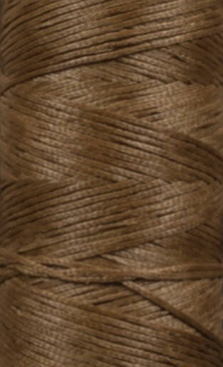 

Нитка вощёная, т. 0.8 мм цв. коричневый (S013), плоский шнур 100 метров